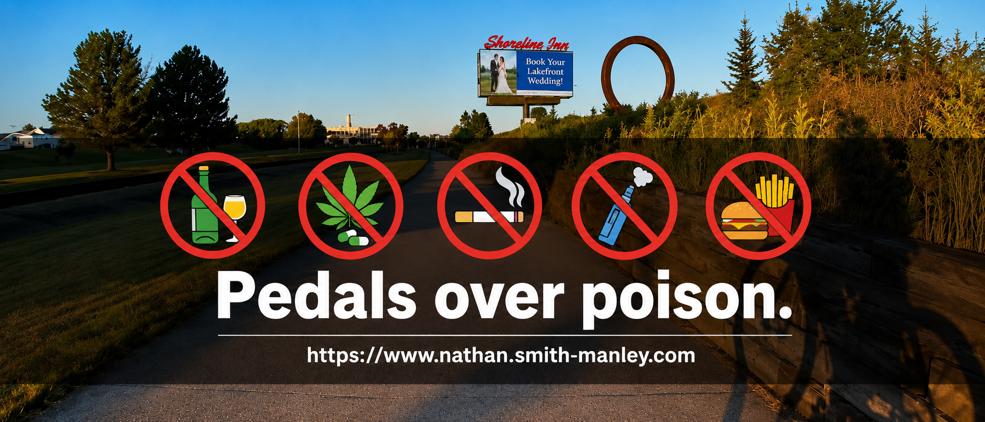 Pedals over poison.
